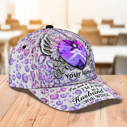 3D Classic Cap I'M Not A Widow 3 Personalized Name Cap Lasfour CA1323