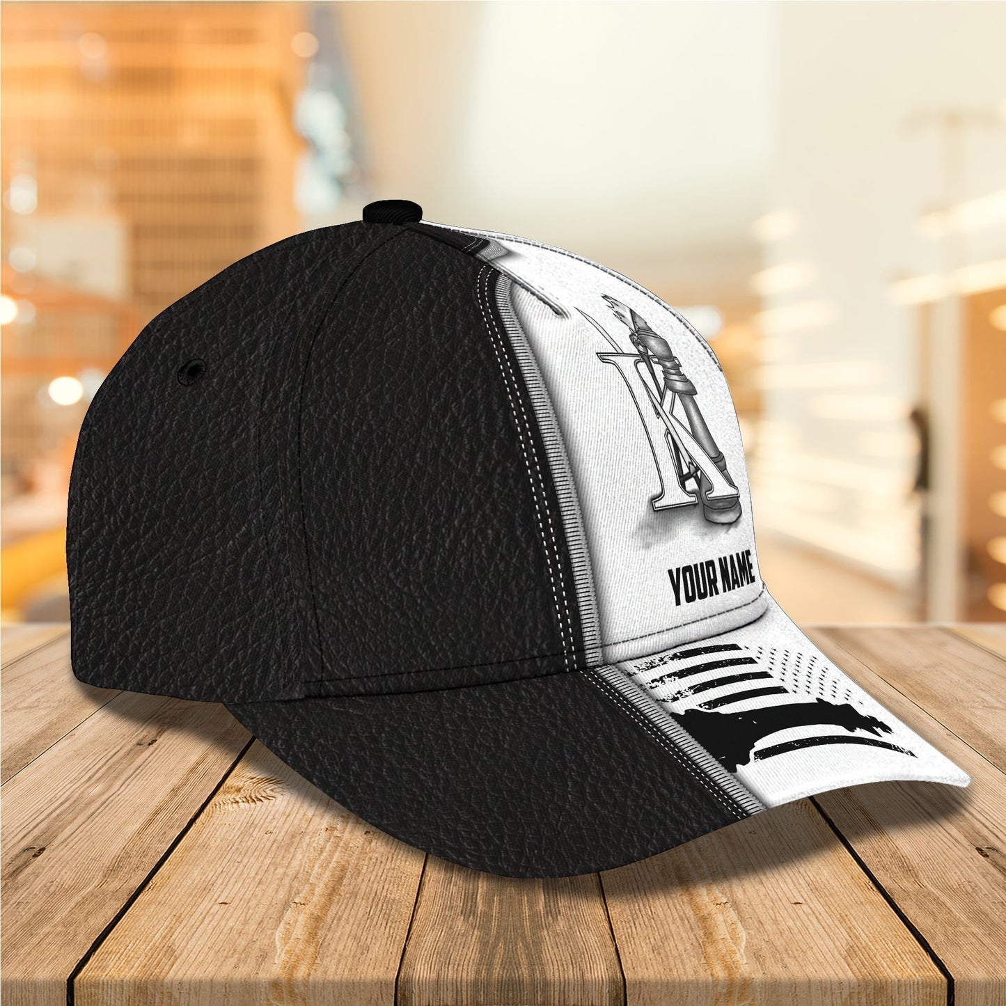 3D Classic Cap Chesspersonalize Name Cap Nama01 Lasfour CA2091