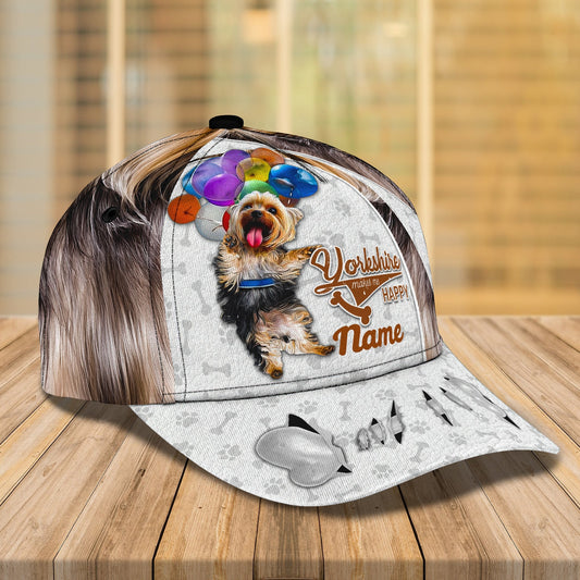 3D Classic Cap Flying Yorkshire Personalized Name Cap Lasfour CA1063