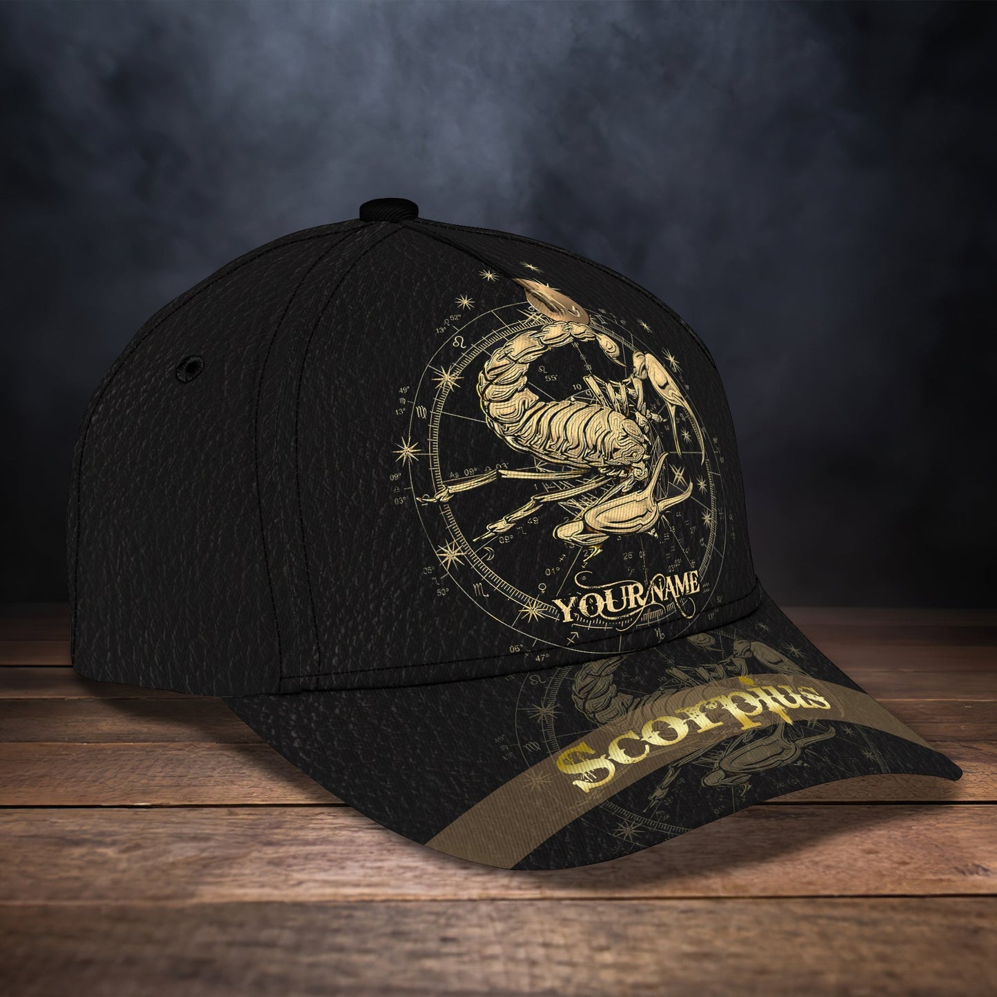 3D Classic Cap Scorpius Personalized Name Cap 265 Lasfour CA1568
