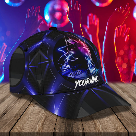 3D Classic Cap Dj 05 Personalized Name Cap Lasfour CA2443