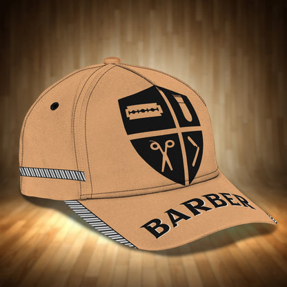 3D Classic Cap Barber Shop 3D Cap 01 Lasfour CA2432
