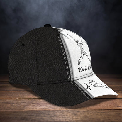 3D Classic Cap Softball Personalized Name Cap Lasfour CA1332