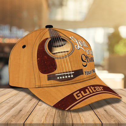 3D Classic Cap Guitar Personalized Name Cap Lasfour CA1425