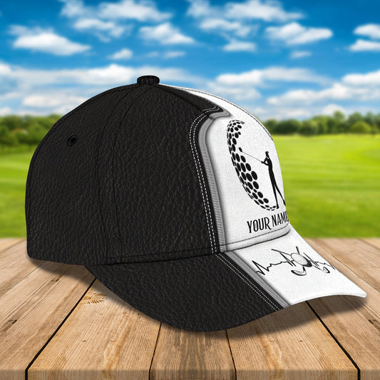 3D Classic Cap Golf Personalized Name Cap Lasfour CA1079