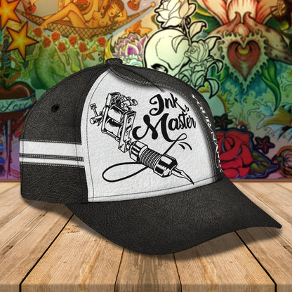 3D Classic Cap Tattoo Personalized Name Cap 107 Lasfour CA2066