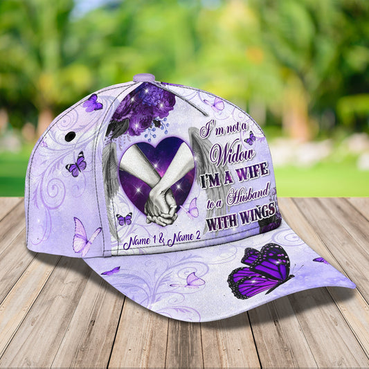 3D Classic Cap I'M Not A Widow 2 Personalized Name Cap Lasfour CA1322