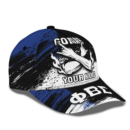 3D Classic Cap Phi Beta Sigma Classic Cap Personalized Name Lasfour CA2333