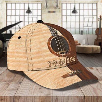 3D Classic Cap Guitar Personalized Name Cap 57 Lasfour CA2389