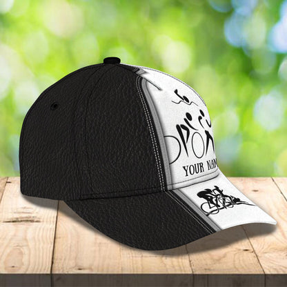 3D Classic Cap Triathlon 2 Personalized Name Cap Lasfour CA2482