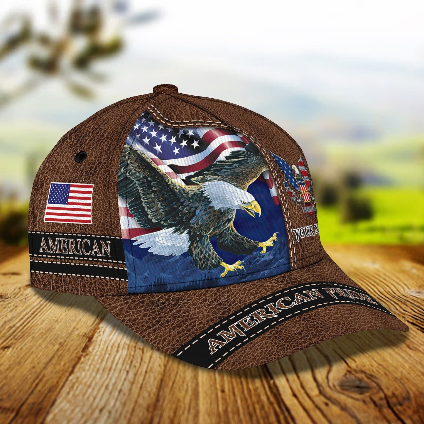 3D Classic Cap American Pride Cap 01 Lasfour CA1466