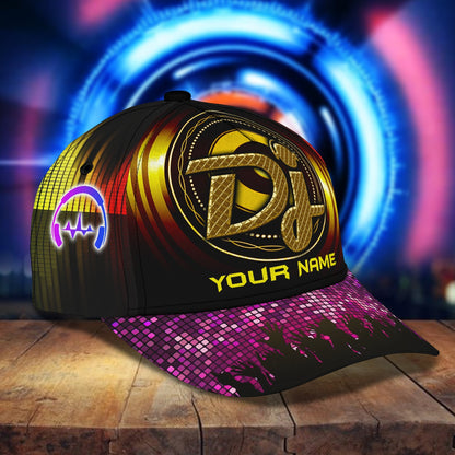 3D Classic Cap Dj Personalized Name 3D Capnama1445 Lasfour CA2339