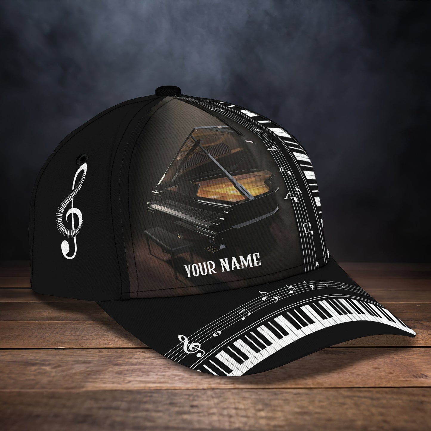 3D Classic Cap Piano Cap 04 Lasfour CA2056