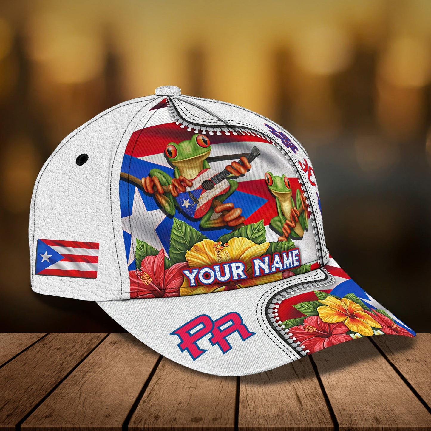 3D Classic Cap Pr 2 Personalized Name Cap Lasfour CA1340