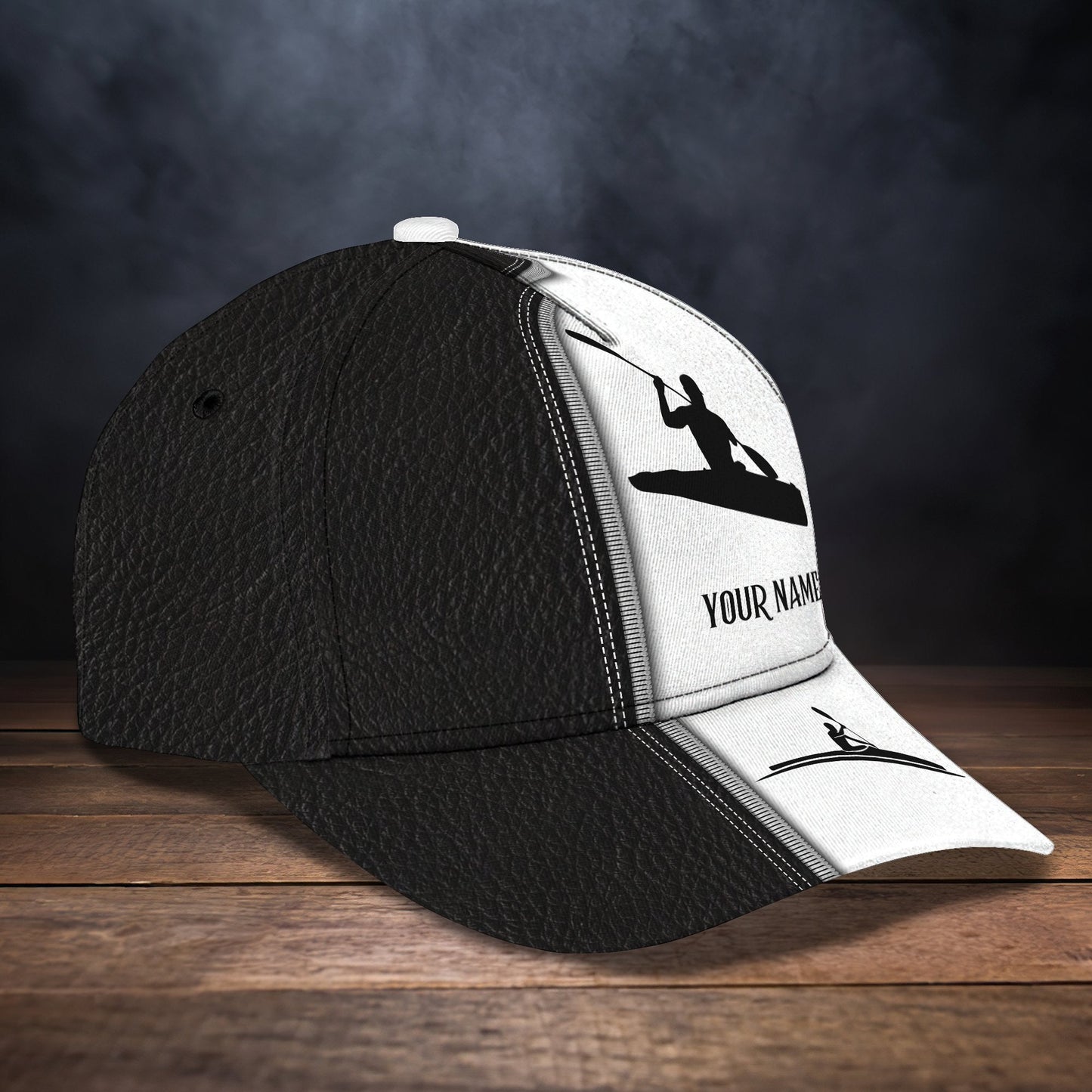 3D Classic Cap Kayaking Personalized Name Cap Lasfour CA1997