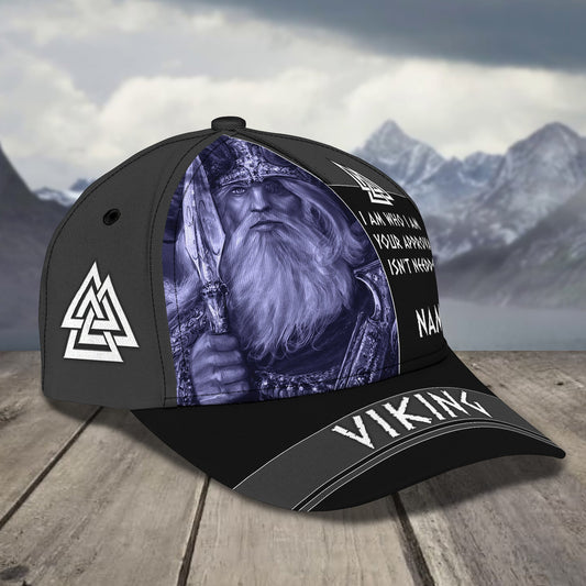 3D Classic Cap I Am Who I Am Personalized Name Cap 182 Lasfour CA1256