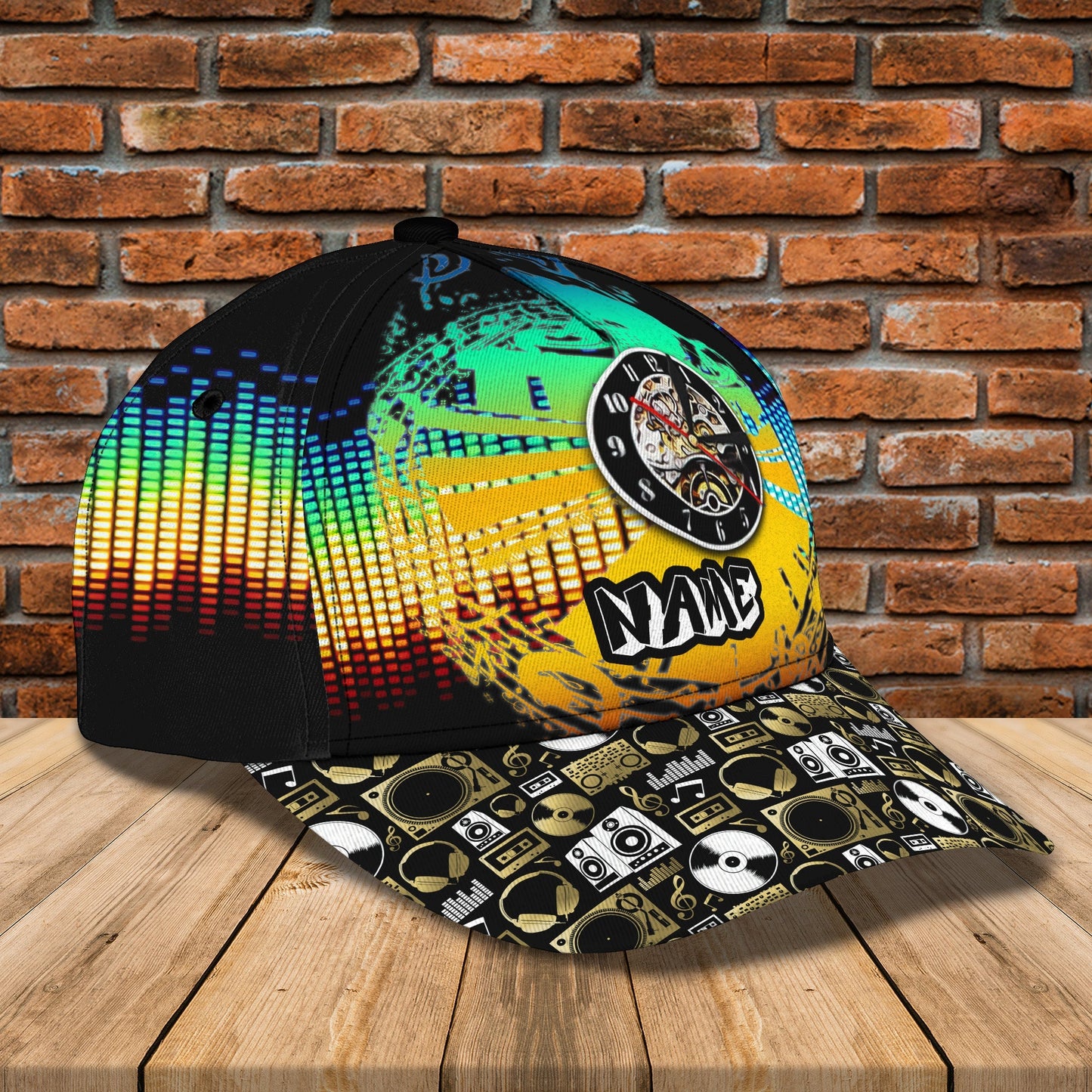 3D Classic Cap Dj Personalized Name Cap 23 Lasfour CA1113