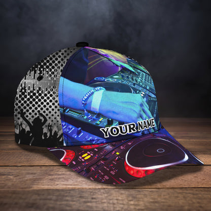 3D Classic Cap Dj 090721 Personalized Name Cap Lasfour CA1121