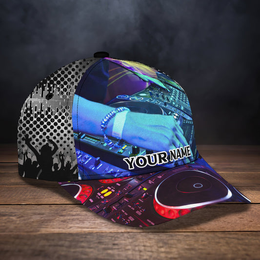 3D Classic Cap Dj 090721 Personalized Name Cap Lasfour CA1121