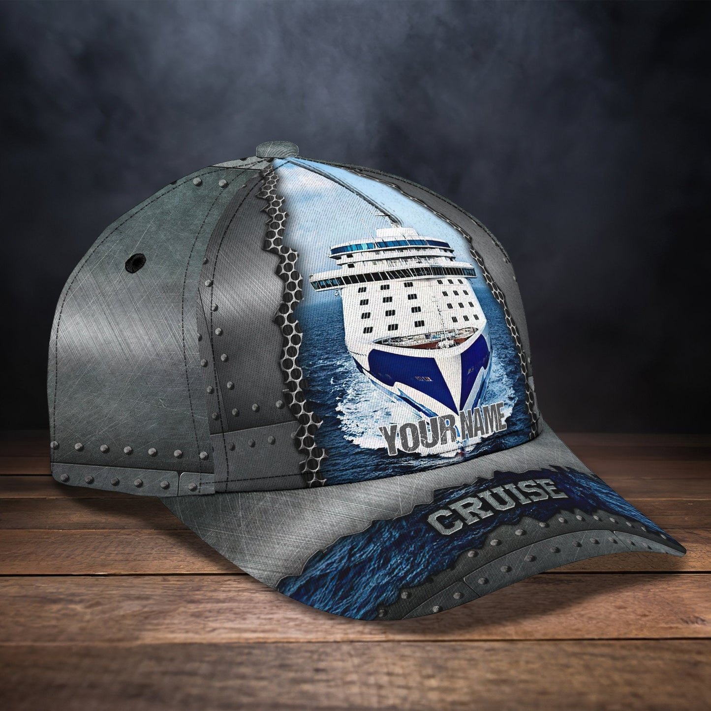 3D Classic Cap Cruise1 Personalized Name Cap Lasfour CA1927
