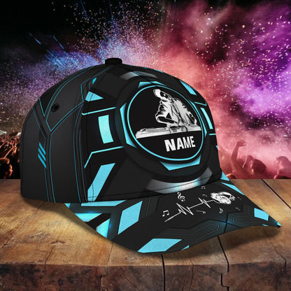 3D Classic Cap Dj6 Personalized Name Cap Lasfour CA1210