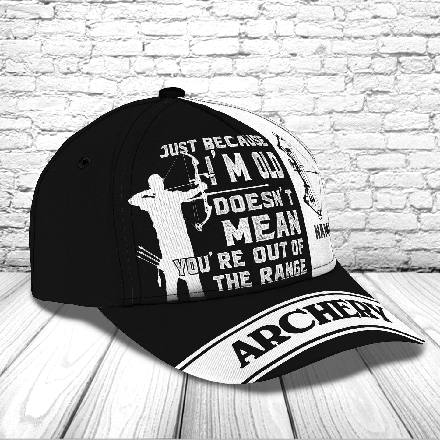 Archery Personalized Name Cap CA0229