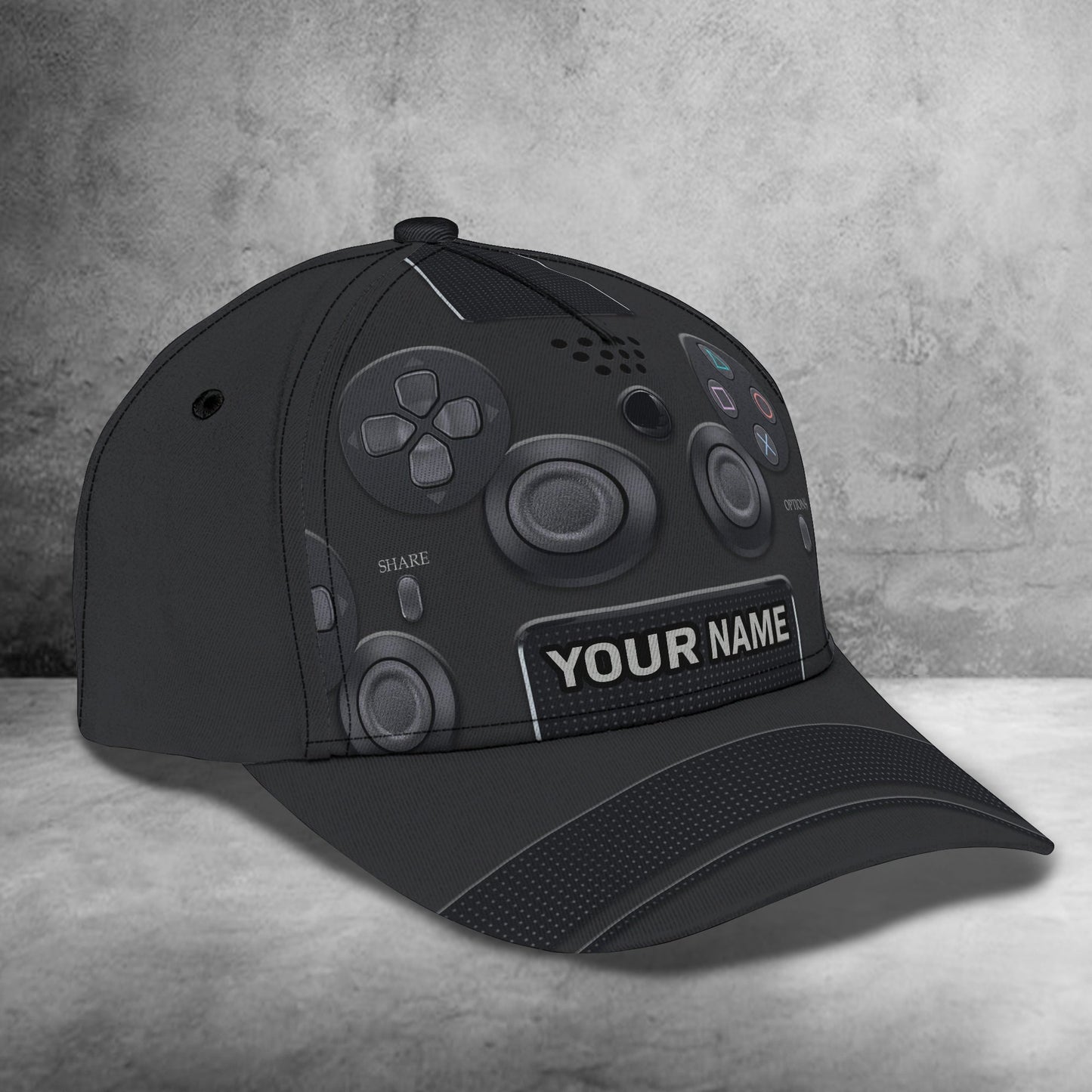 3D Classic Cap Game Personalized Name Cap 124 Lasfour CA2094