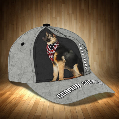 3D Classic Cap German Shepherd Lasfour CA2376
