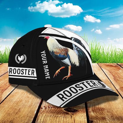 3D Classic Cap Rooster Cap01 Lasfour CA1306