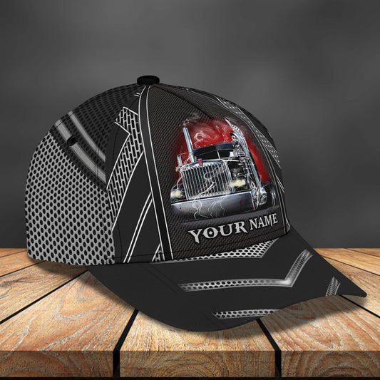 3D Classic Cap Trucker Cap Personalized Name Cap Lasfour CA1738