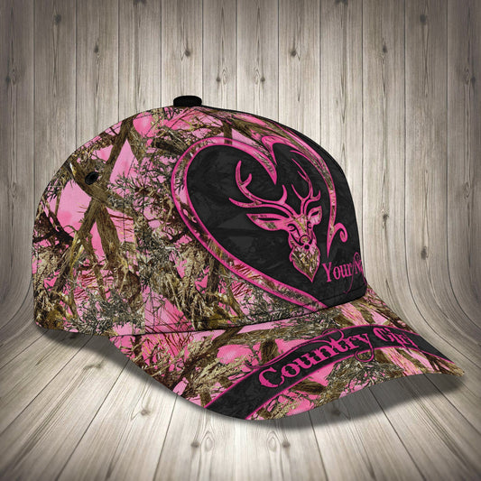 3D Classic Cap Country Girl Personalized Name Cap 1117 Lasfour CA2338