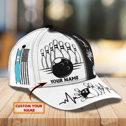 3D Classic Cap Love Bowing 01 Personalized Name Cap Lasfour CA1293