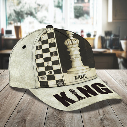 3D Classic Cap Chess Personalized Name Cap 87 Lasfour CA2265