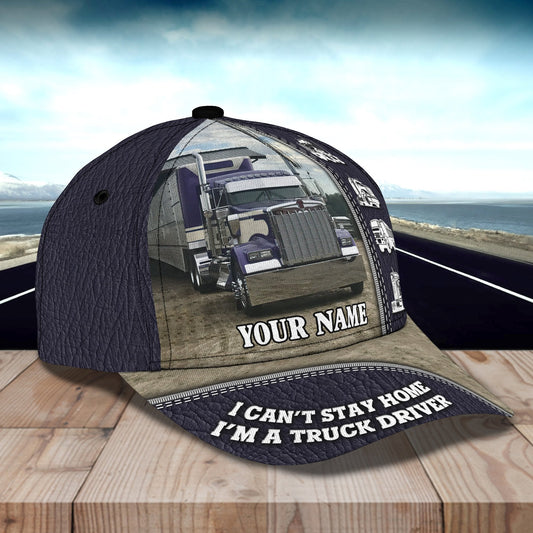 3D Classic Cap Trucker Cap103 Personalized Name Cap Lasfour CA1828