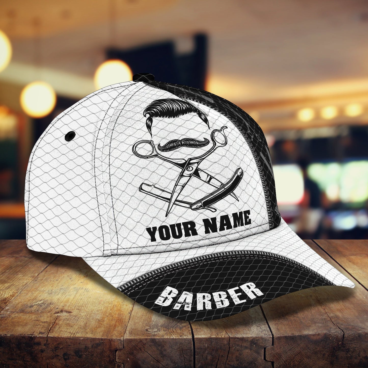 3D Classic Cap Classic Cap Barber Lasfour CA2208