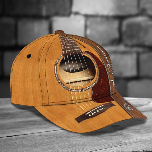3D Classic Cap Guitar Classic Custom Name Classic Cap Nama1244 Lasfour CA2141