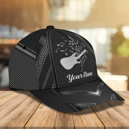 3D Classic Cap Guitar Cap2 Personalized Name Cap Lasfour CA0913