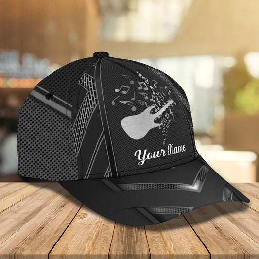 3D Classic Cap Guitar Cap2 Personalized Name Cap Lasfour CA0913