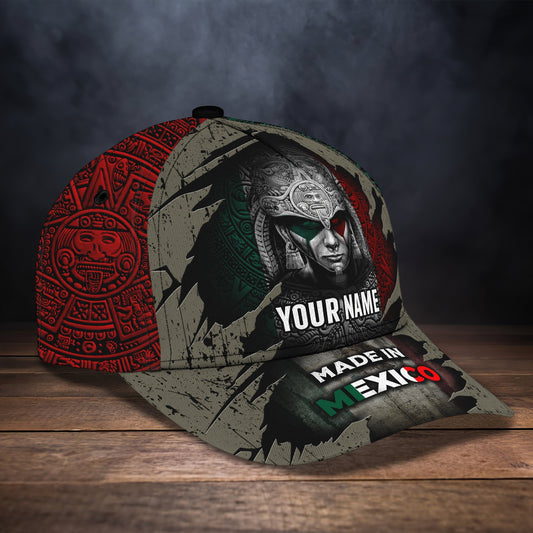 3D Classic Cap Mexico3 Personalized Name Cap Lasfour CA1709
