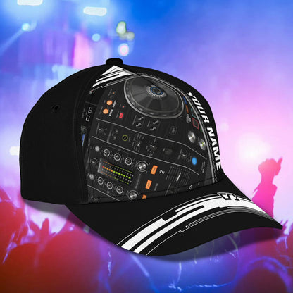 3D Classic Cap Dj Personalized Name Cap 47 Lasfour CA1369