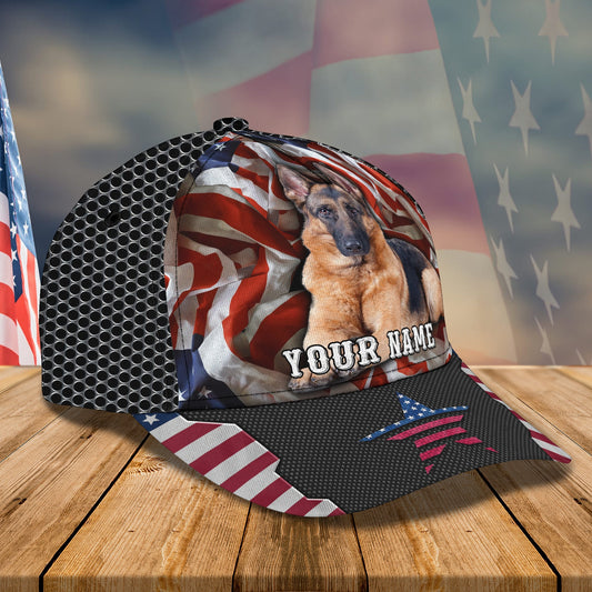 3D Classic Cap Classic Cap German Shepherd 123 Lasfour CA1535