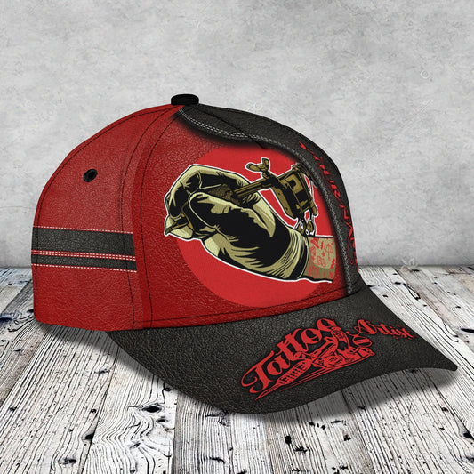 3D Classic Cap Tattoos Artist Personalized Name Cap 106 Lasfour CA2069