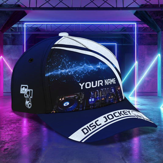 3D Classic Cap Dj7 Personalized Name Cap Lasfour CA2456