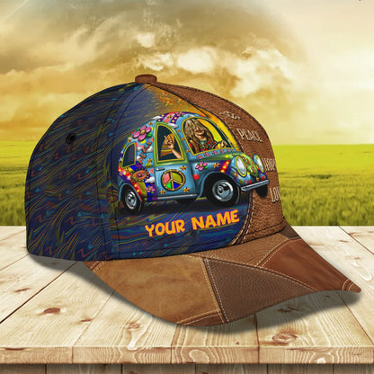3D Classic Cap Woodstock Personalized Name Cap Lasfour CA2369