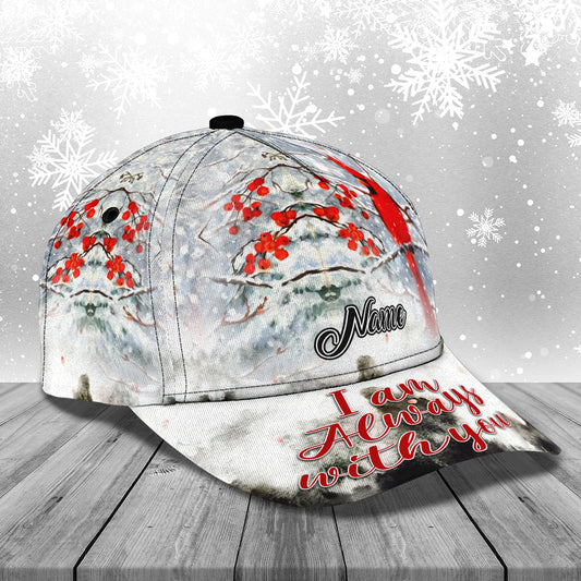3D Classic Cap I'M Always With You Personalized Name Cap Lasfour CA1622