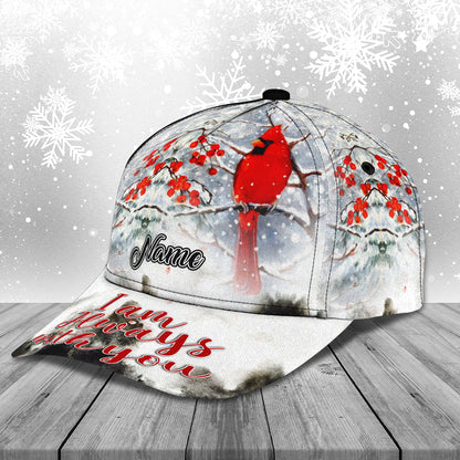 3D Classic Cap I'M Always With You Personalized Name Cap Lasfour CA1622
