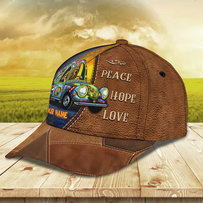 3D Classic Cap Woodstock Personalized Name Cap Lasfour CA2369