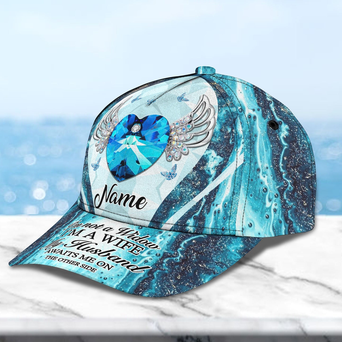 3D Classic Cap I'M Not A Widow Personalized Name Cap nama205 Lasfour CA1319