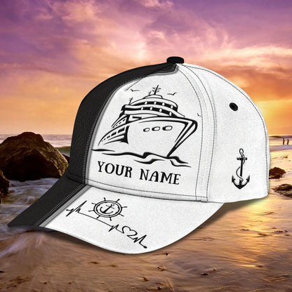 3D Classic Cap Cruise Personalized Name Cap Lasfour CA1524