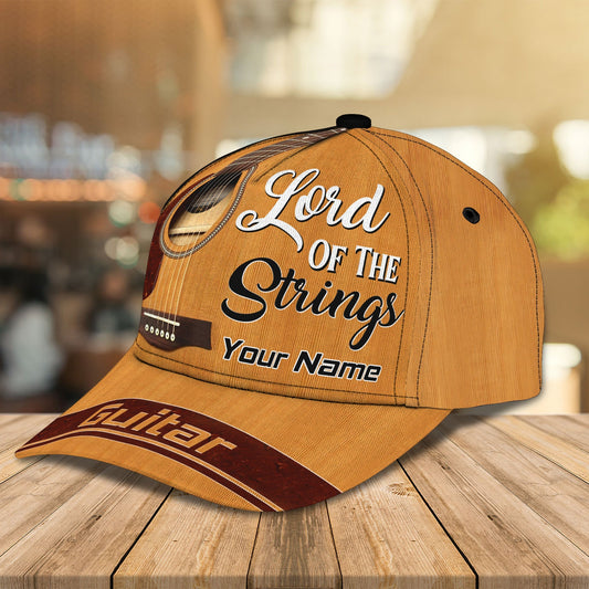 3D Classic Cap Guitar Personalized Name Cap Lasfour CA1425